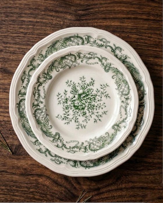 Тарілка Vintage Green 26 см