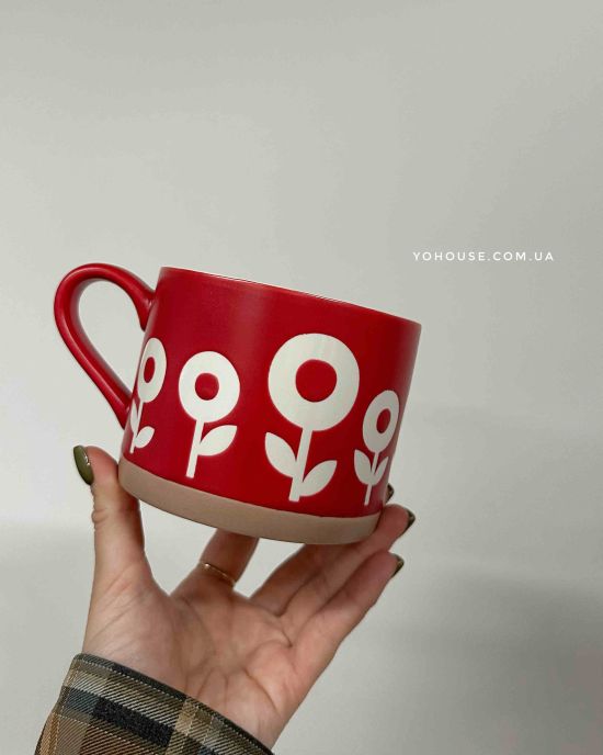 Кружка Red 450 мл (соняшник)
