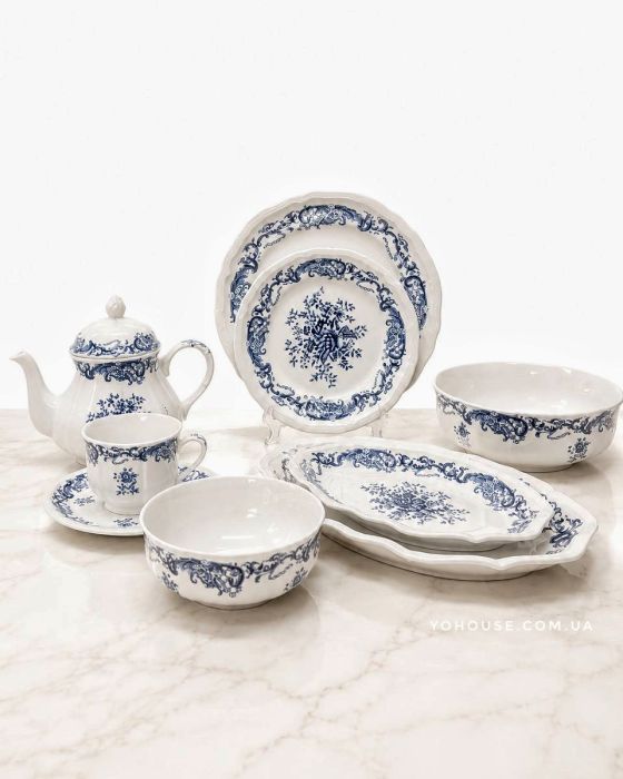 Столовий сервіз Vintage Blue