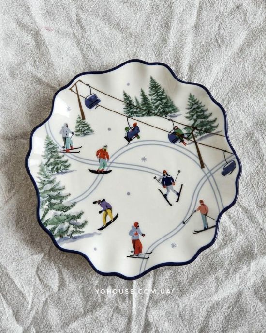 Тарілка Ski 21 см