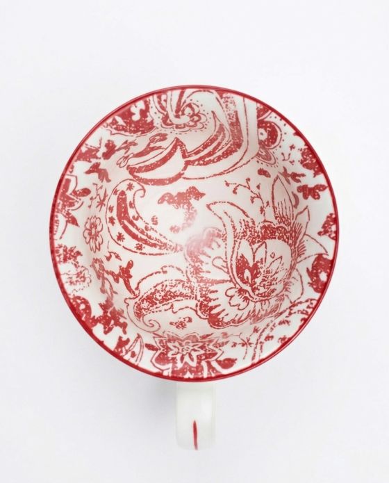 Чашка Red floral 420 мл