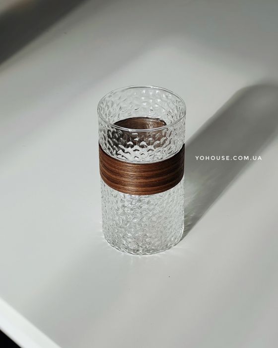 Склянка Wood bubbles 400 мл