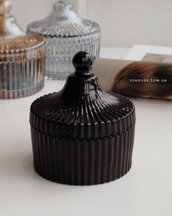 Цукерниця Хвиля Black  250 мл