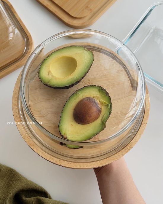 Ємність для зберігання Bamboo (кругла, 19,4 см)