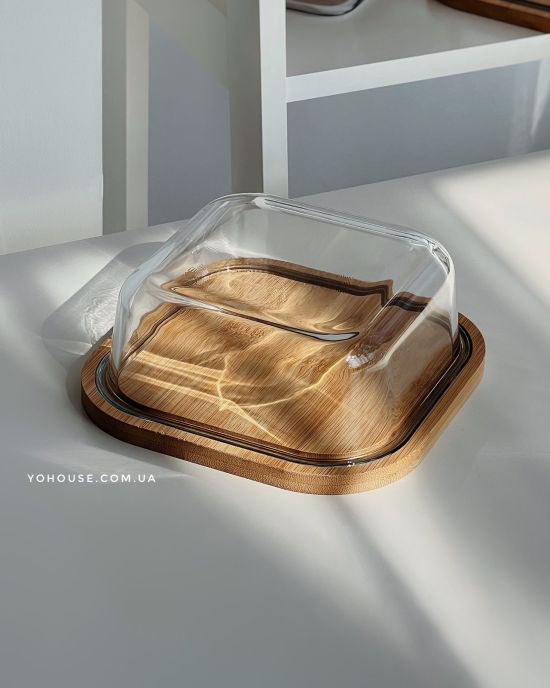 Ємність для зберігання Bamboo (квадрат,17,5х17,5см)
