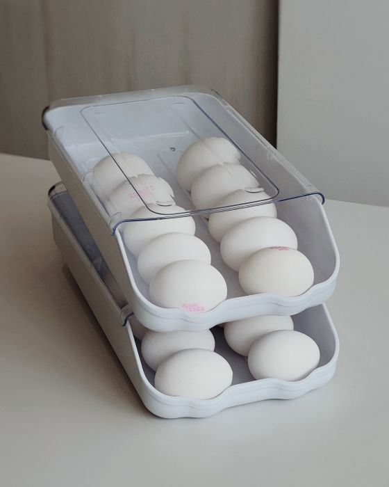 Лоток для яєць з кришкою