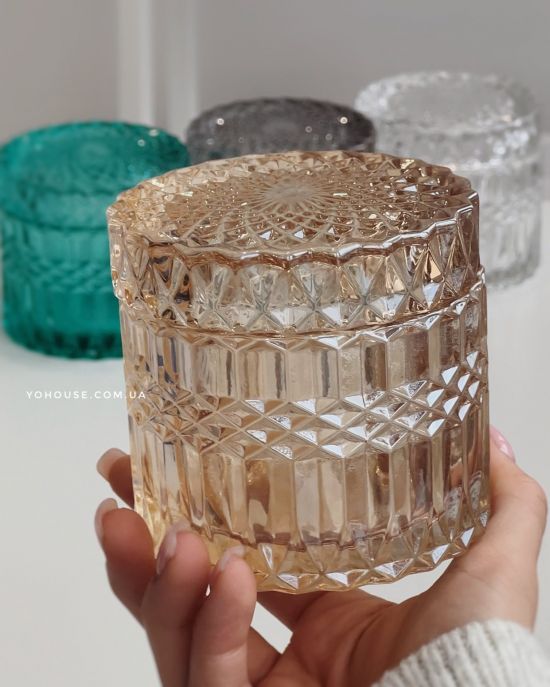 Ємність для зберігання Mirror Amber  250 мл
