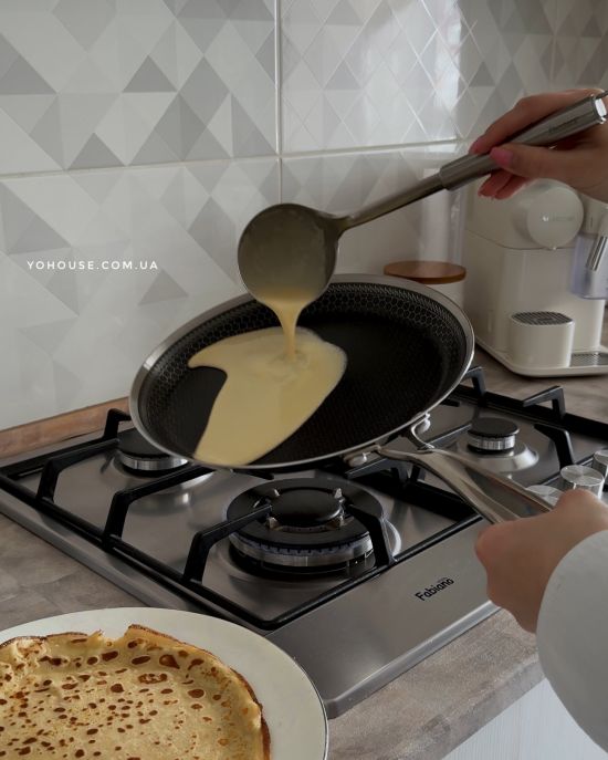 Антипригарна сковорідка для млинців 26 см