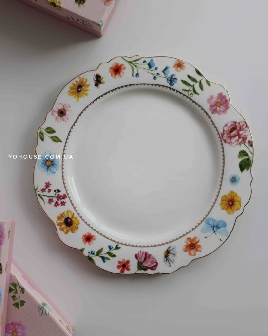 Набір тарілок Flowers 27 см 6 шт