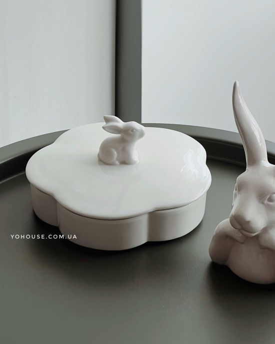 Менажниця з кришкою White Rabbit
