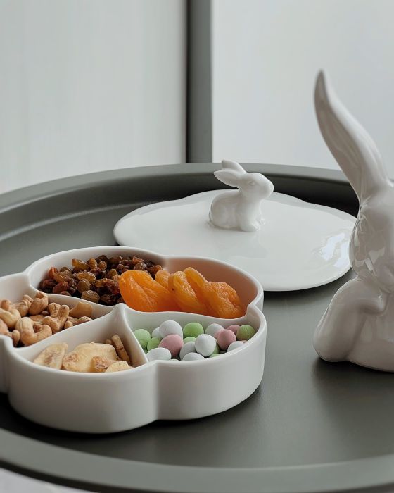 Менажниця з кришкою White Rabbit